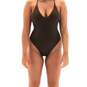 Turks Swim Cacao Bella One Piece Small NWOT